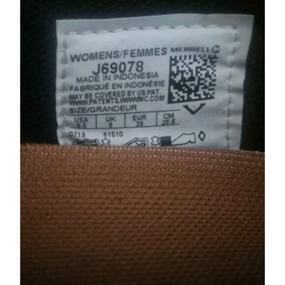 Merrell Dassie Buckle Nubuck Leather Slip-On Comfort Shoes Women's Size 8.5 - Picture 7 of 7